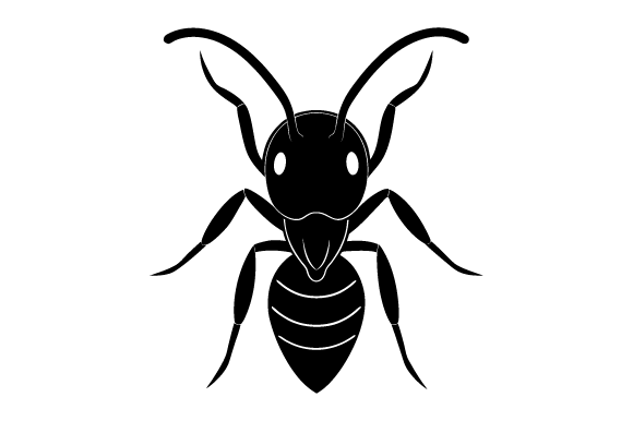 Ant Head with Mandibles – A Unique SVG Design for Creative Projects