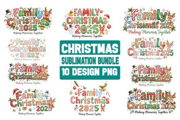 Christmas Sublimation Bundle for Creative Creators