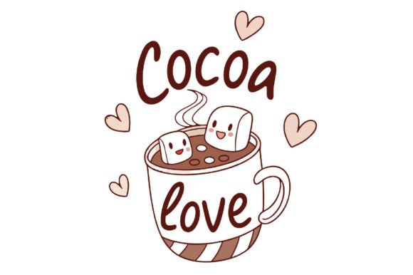 Cocoa Love Christmas PNG: A Creative Resource for Holiday Enthusiasts