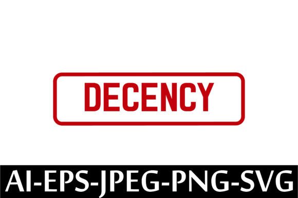 DECENCY Rubber Stamp Design Vector: A Practical Guide for Crafters and Small Business Owners