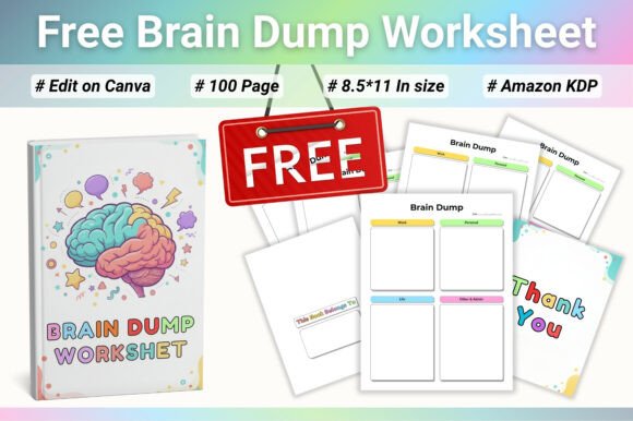 Free Brain Dump Worksheet: A Practical Tool for Clarity and Organization