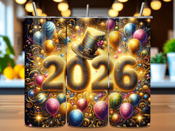 Glitter Balloons 2026 Party Hat Tumbler: A Sparkling Addition to Your Creative Projects