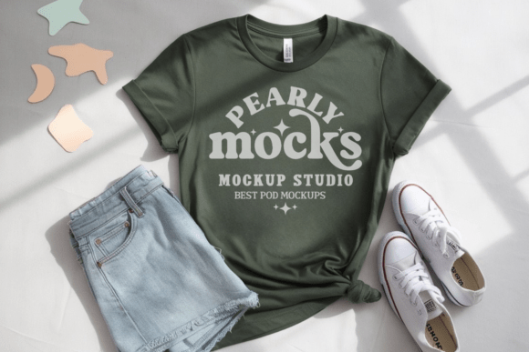 Kids Bella Canvas 3001Y T-shirt Mockup 1: A Powerful Tool for Creative Expression
