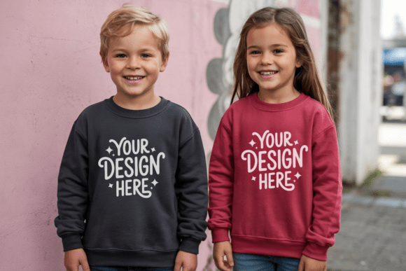 Kids Front and Back Sweatshirt Mockup 9: A Practical Guide for Designers