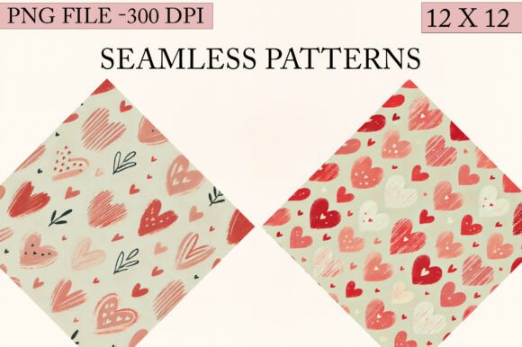 Valentine's Day Digital Pattern Paper